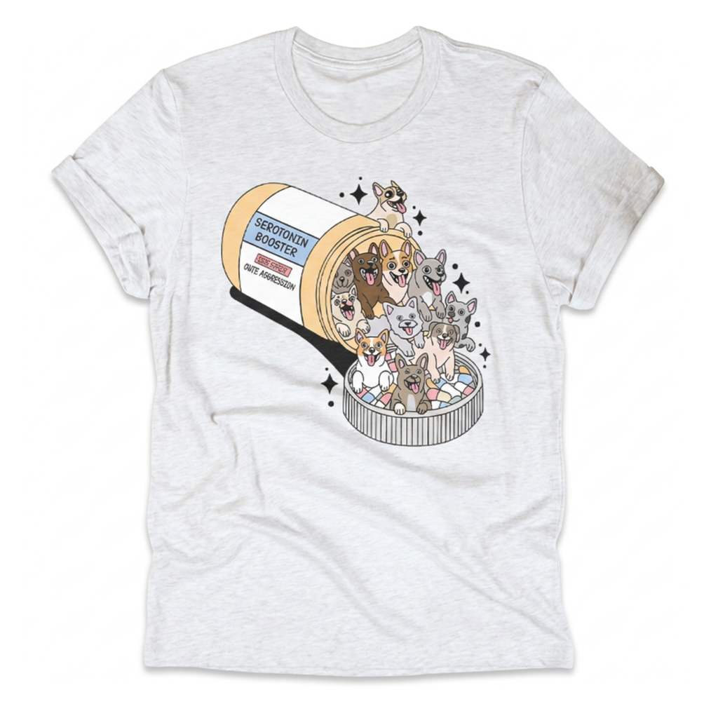 DOGS HAPPY PILLS TEE