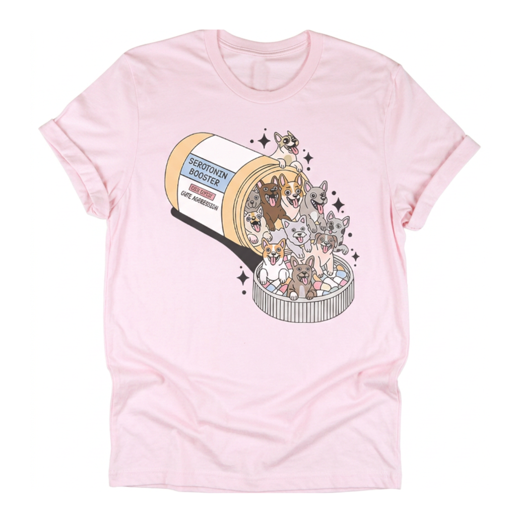 DOGS HAPPY PILLS TEE